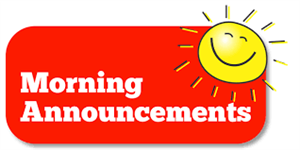 announcements